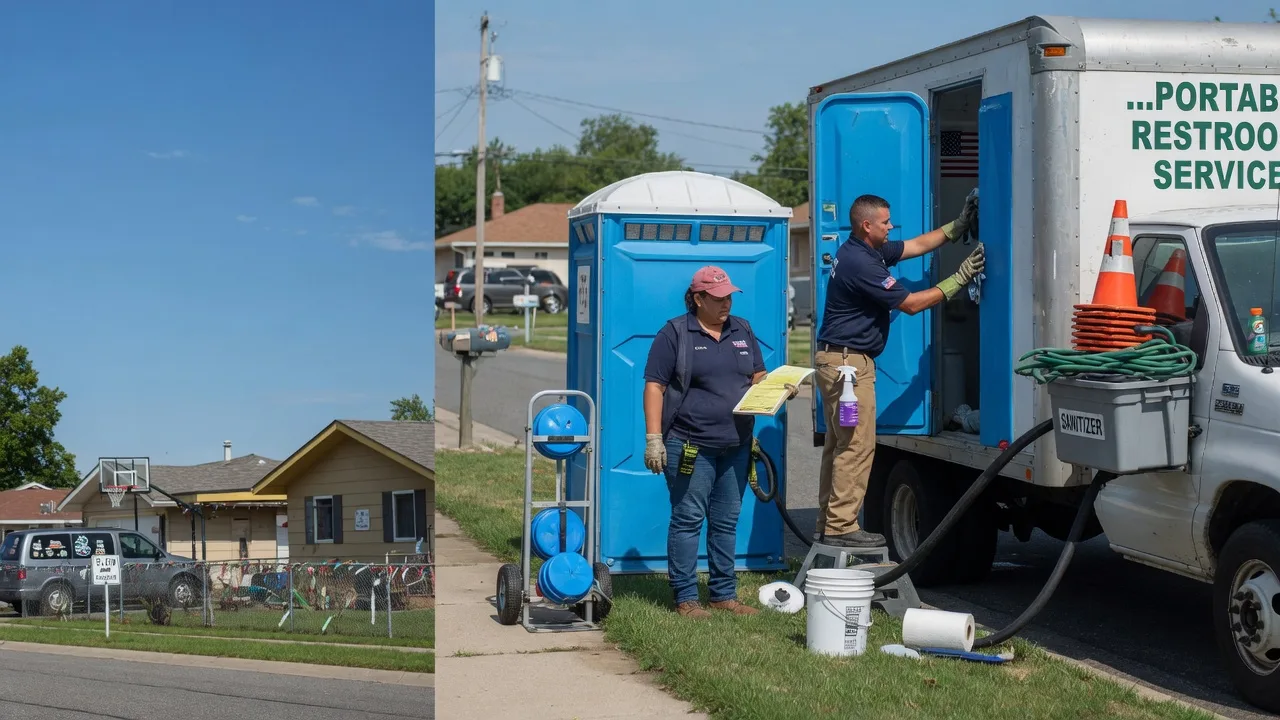 Portable Toilet Rental in New Springfield, OH near me